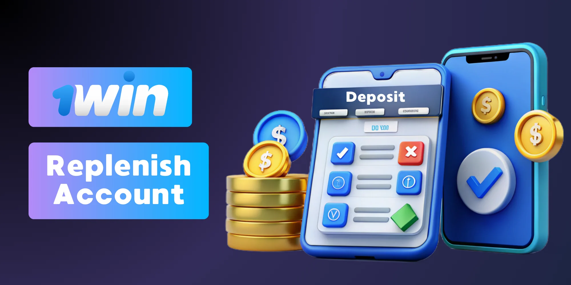 How can I check the balance in my 1win bonus account?