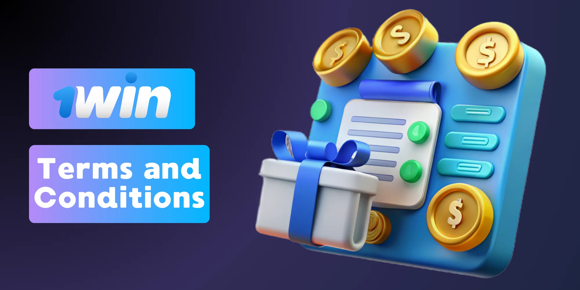 Key terms governing the 1win welcome bonus
